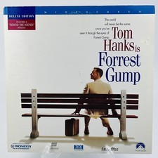 FORREST GUMP Laserdisc Widescreen Deluxe Edition Tom Hanks Excellent Condition