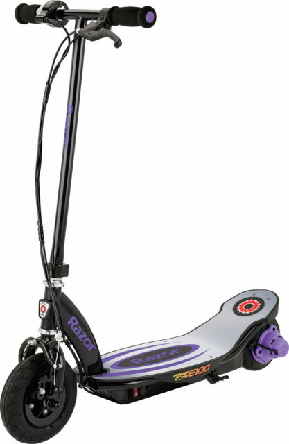 Razor E100 Power Core Electric Scooter - Purple