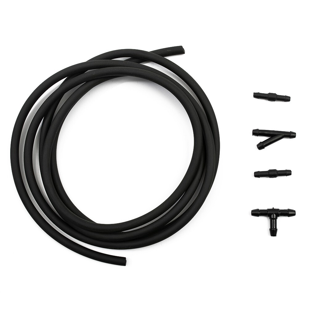2M Windscreen Wiper Washer Jet Tube Pipe Hose W/ Connector T Y For Nozzles Pumps
