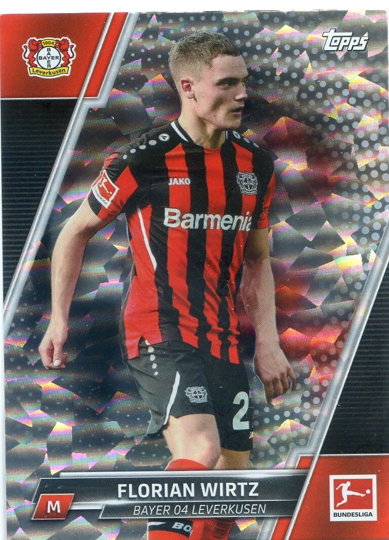 2021-22 Topps Bundesliga FLORIAN WIRTZ #125 SPARKLE FOIL | eBay