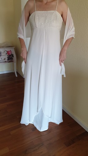 schlichtes Brautkleid Hochzeitskleid Kleid Braut Collection Lara - Bild 5 von 7