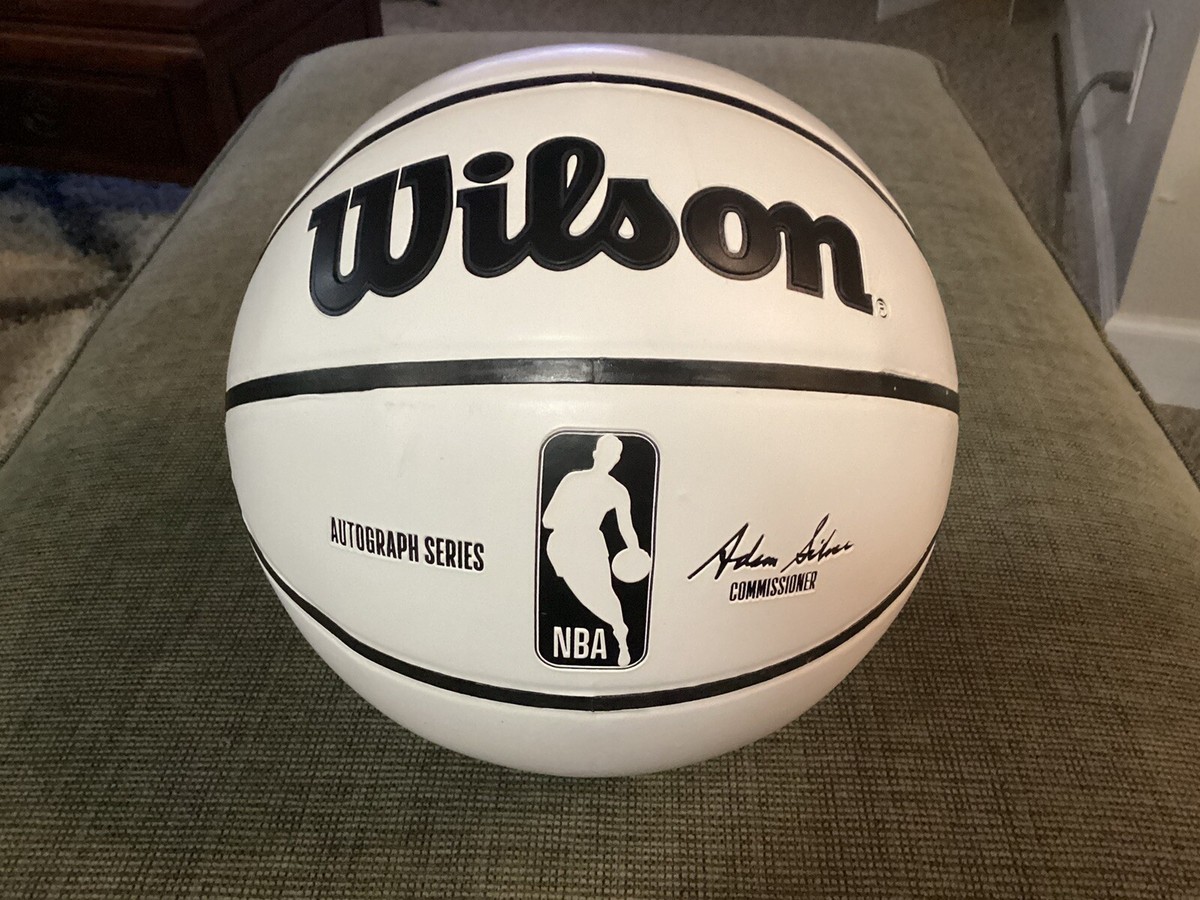 Wilson Autograph Series Adam Silver Leather Paneled Size 7