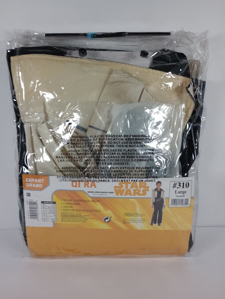 トーイ Star Wars Han Solo Qi'Ra 3 Piece Halloween Costume Children's Size