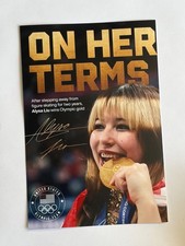 Autograf Sporty zimowe Olimpia Jazda figurowa na lodzie * Alysa Liu * Mistrzyni olimpijska 2026
