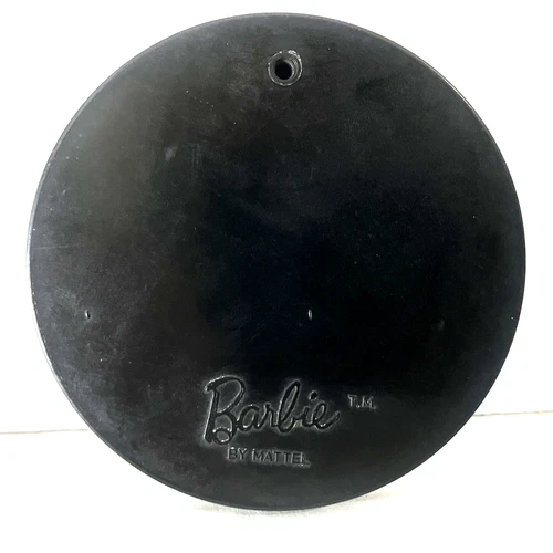Vintage Barbie TM BLACK PEDESTAL STAND base for  #2 or #3 Ponytail Mattel
