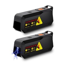 HECO ARMOR 2 Pack Electronic Mouse Trap, Effective Electric Trap Black 