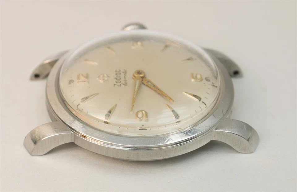 Para Reparación Zodiaco Acero Inoxidable Hermético Cal. Reloj movimiento hacking 1094 ETA 1080 Foto 4 de 4