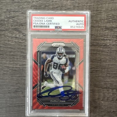 Ceedee Lamb Auto PSA