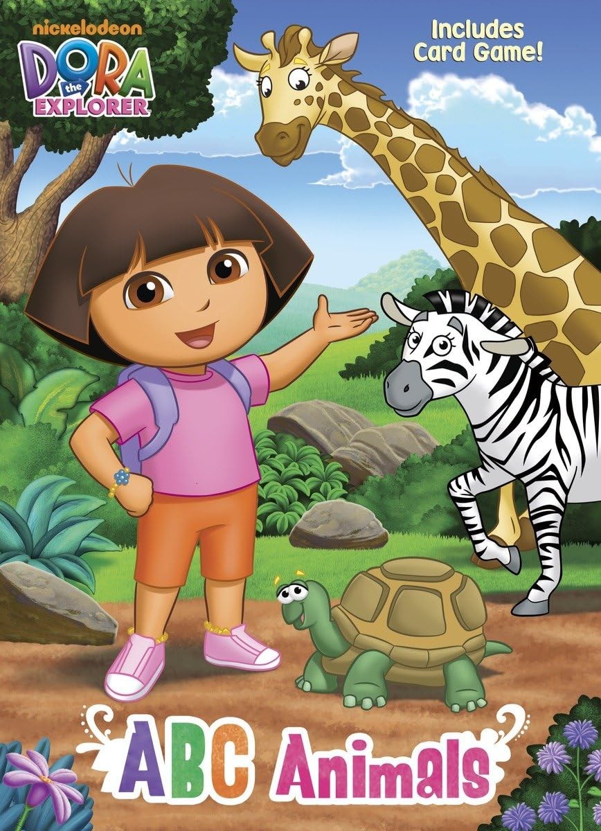 ABC Animals (Dora the Explorer) by Golden Books (2013, Trade
