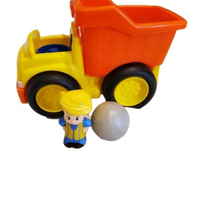 Fisher Price Little People Rumblin Rock Dump Truck 2013 Mattel
