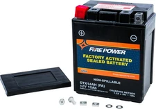 Fire Power Factory Activated Sealed Battery #CTX14AH-BS(FA)