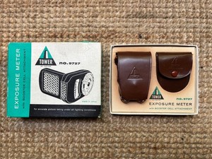 TOWER EXPOSURE METER Sears  Roebuck & Co / No. 9727 / Japan / with Booster Cell