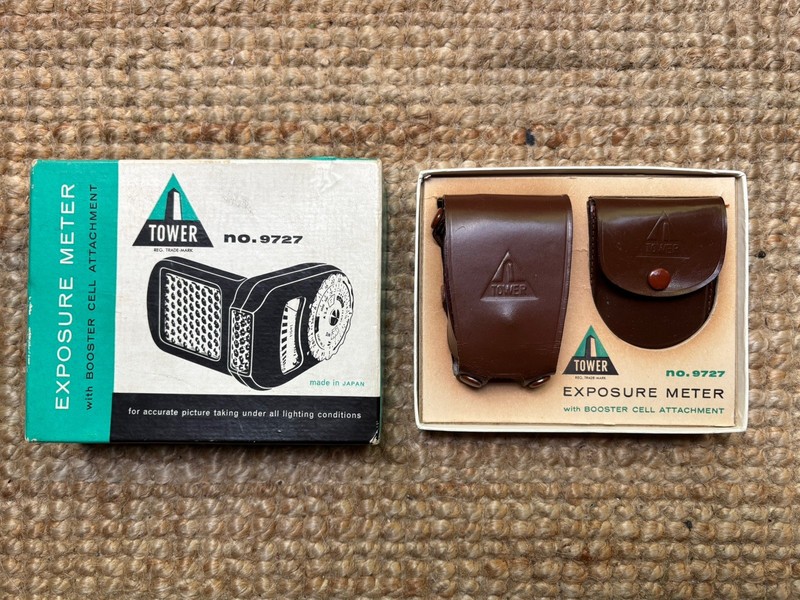 TOWER EXPOSURE METER Sears  Roebuck & Co / No. 9727 / Japan / with Booster Cell