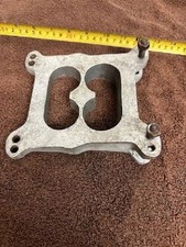 Vintage Gasser Super Cool Rare Offenhauser Carb Wedge Adapter Spacer Offy 5313