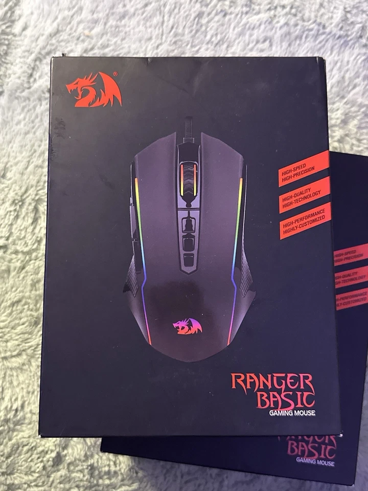 Redragon Ranger Basic RGB Gaming Mouse M910-K New Sealed In Box - Image 2 of 4