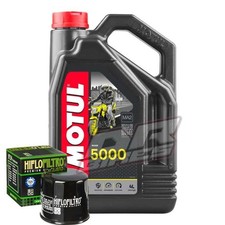 Husqvarna 701 Supermoto 1st Filter 16 17 18 19 Motul 5000 10W40 and Oil Filter