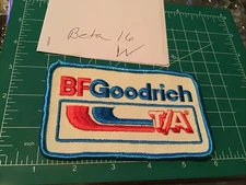 B f Goodrich  BFGoodrich t/a Patch Car Auto 70s 80s