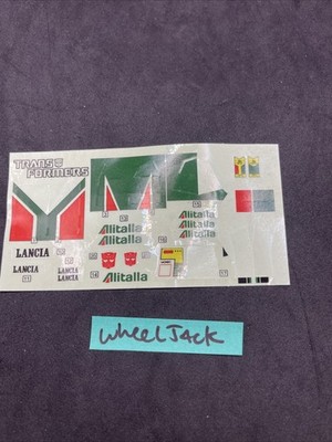 Transformers G1 Wheeljack 1984 Original Sticker Decal Sheet Rare Vintage
