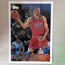 Topps 1996-97 Gheorghe Muresan #77 Washington Bullets NBA Basketball Card
