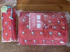 Hobonichi Techo Hello kitty Stappo Stand Pouch red w/ Pen Case Comodo,