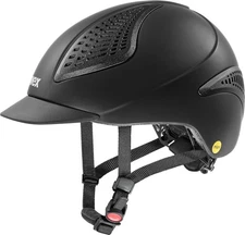 NEW! Uvex Exxential 3 MIPS, Lightweight Unisex Riding Helmet, Black, Size: M/L