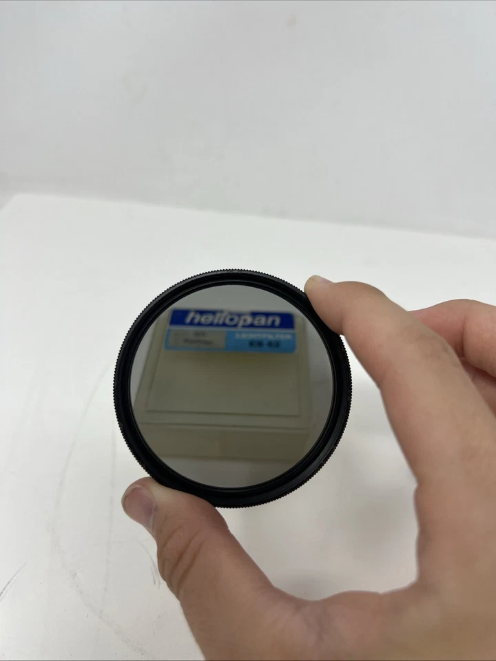 Heliopan 72mm Polarizer Jet Pol PL Glass Lens Filter ES-72 Polarizing Germany - Image 2 of 4