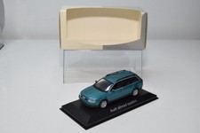 B38 1:43 MINICHAMPS AUDI A6 AVANT ALLROAD GREEN DEALER MIB