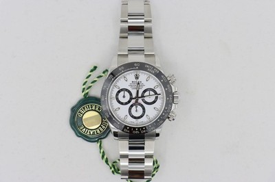Rolex Daytona 116500LN Panda White Dial Ceramic Bezel Box & Papers