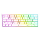 Redragon Mechanical Gaming Keyboard White - K630 RGB Dragonborn - Red Switches -