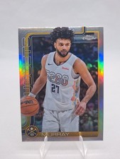 2025 topps chrome Jamal Murray #55 Silver Refractor Denver Nuggets