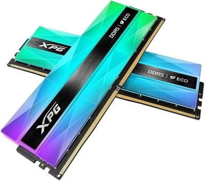 Arbeitsspeicher RAM ADATA XPG LANCER NEON RGB UDIMM 32GB Kit, DDR5-6400, CL32