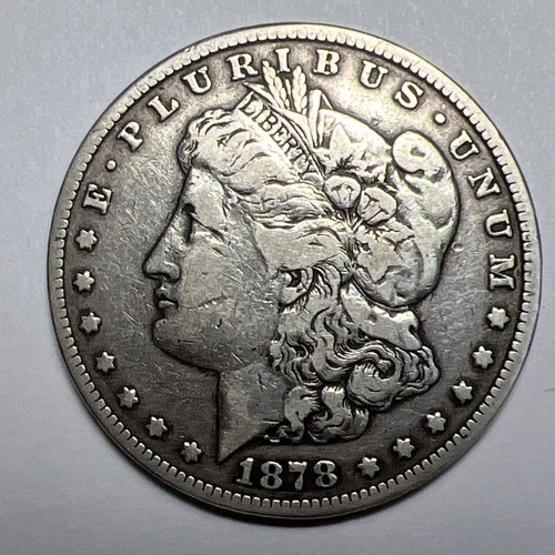 First Year 1878-CC Carson City Mint Morgan Silver Dollar XF