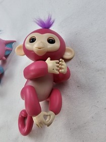 WowWee Fingerlings Lot of 3 Tested and Working Monkey Unicorn Dragon