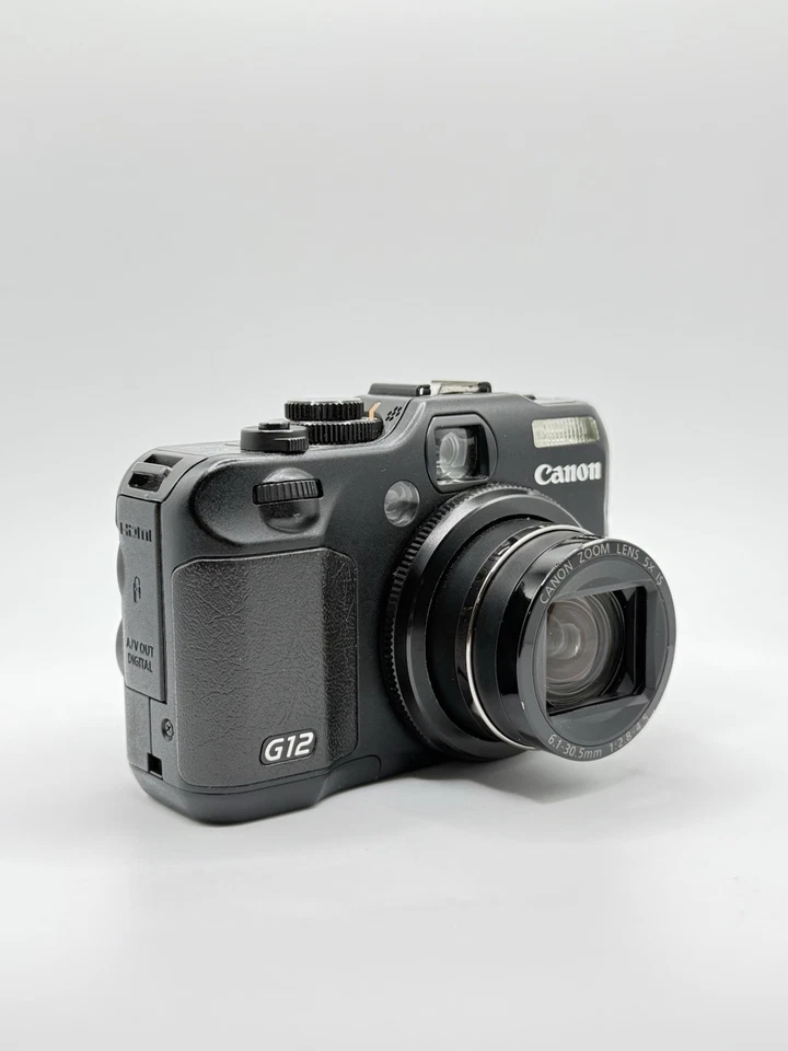 Cámara digital Canon PowerShot G12 10,0 MP con batería, cargador, tarjeta SD — PROBADA✅ Foto 4 de 4