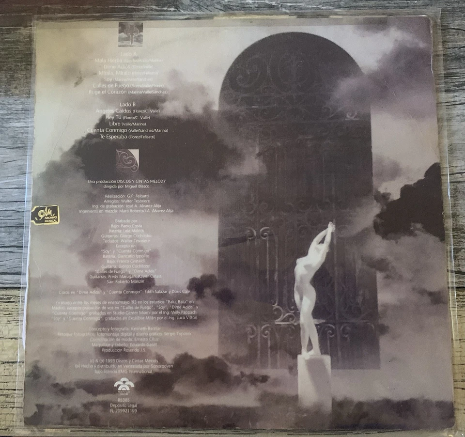 ALEJANDRA GUZMAN - LIBRE - VINYL - VENEZUELA EDITION - Image 2 of 2