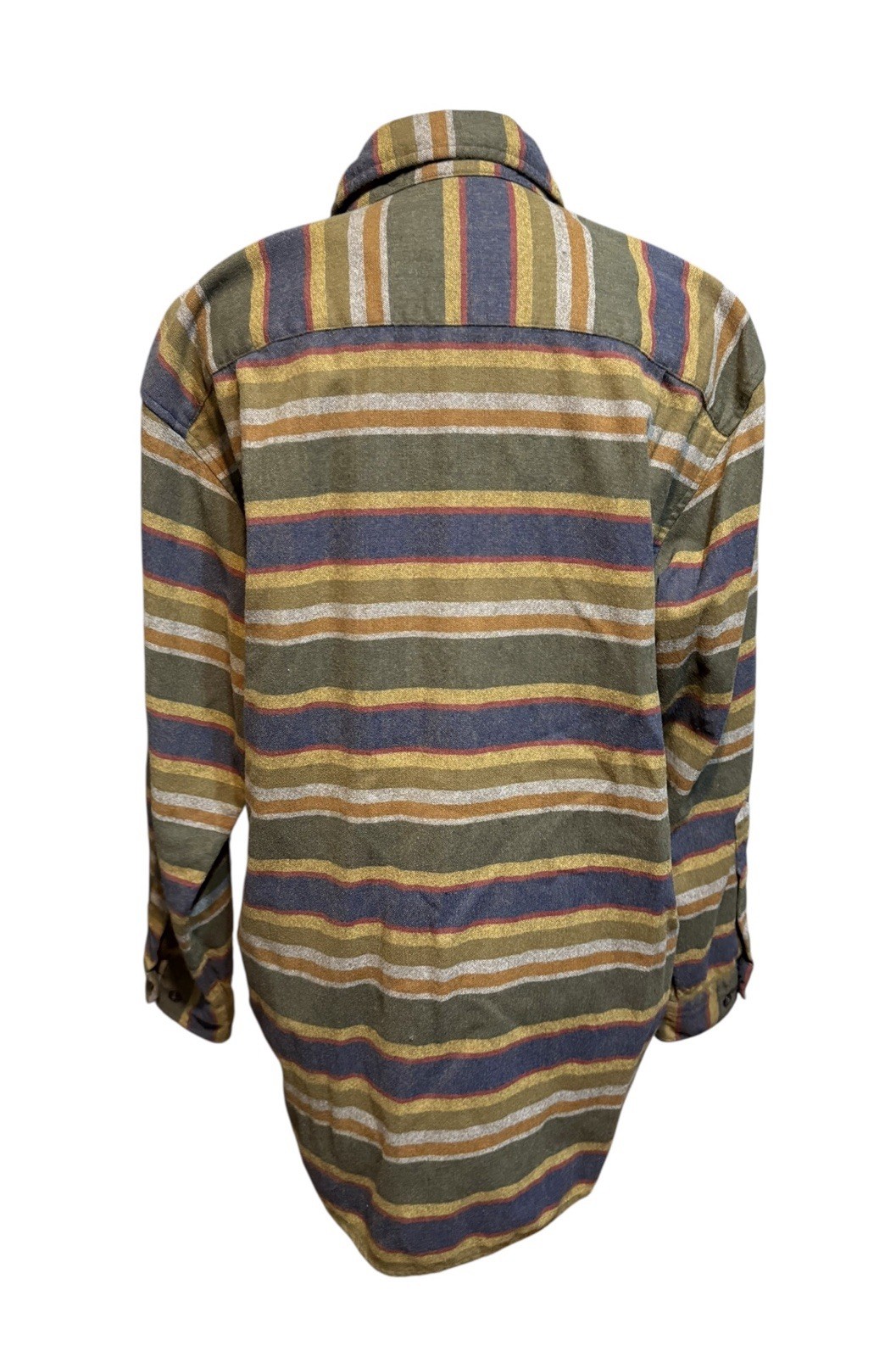 Pendleton Brown Striped Lodge Button Down Shirt V… - image 3