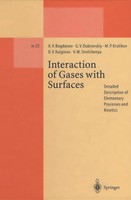 Alexander V. Bogdanov (U. A.) | Interaction Of Gases With Surfaces | Taschenbuch