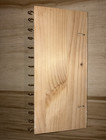 Wood & Metal Wall Mounted Key or jewelry Rack, Multiple Hooks, — photo 1