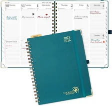 POPRUN Academic Planner 2025-2026 (July 2025-June 2026), Daily Weekly and Monthl