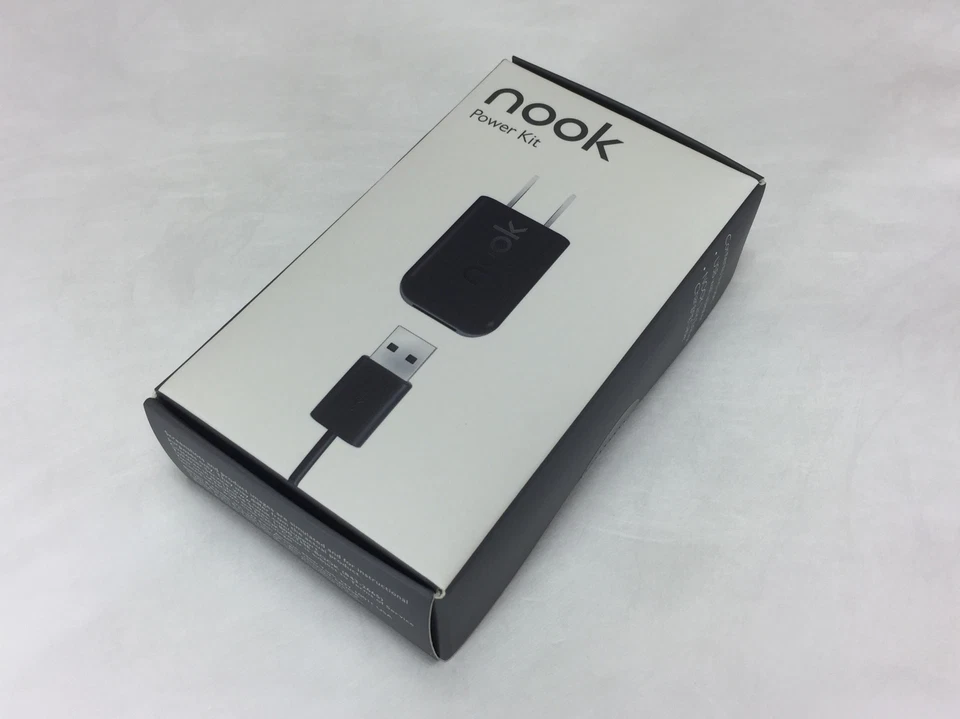 Genuine Barnes & Noble Nook Simple Touch / Glowlight Charger AC Adapter & USB - Image 2 of 2