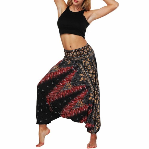 Summer Bohemian Harem Pants Ladies Fit 