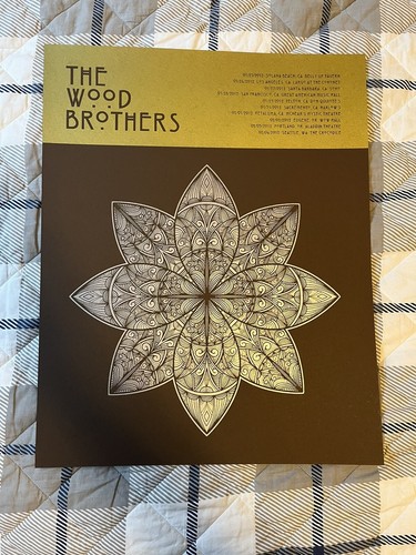 The Wood Brothers West Coast Tour 2012 Poster SELTEN von Jay Shaw Iron Jaiden
