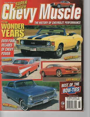 1996 Super Chevy Chevy Muscle Annual Volume 1 The History of Chevy Performance