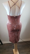 Forever 21 Midi Dress Color Pink  Size Medium 