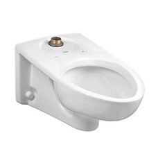 American Standard Toilet Bowl Without Seat, Flush Valve, 18-7/16" X 26" X 14"