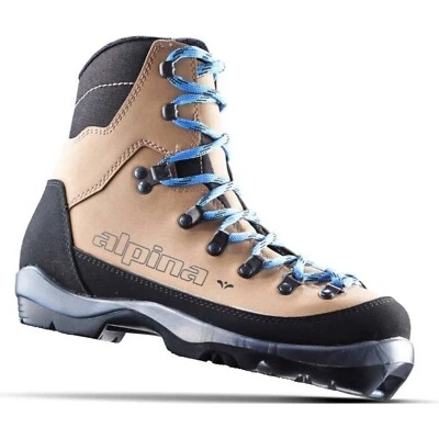 NEW $180 Womens Alpina Montana EVE Cross Country Ski Boots NNN BC Sole all Sizes