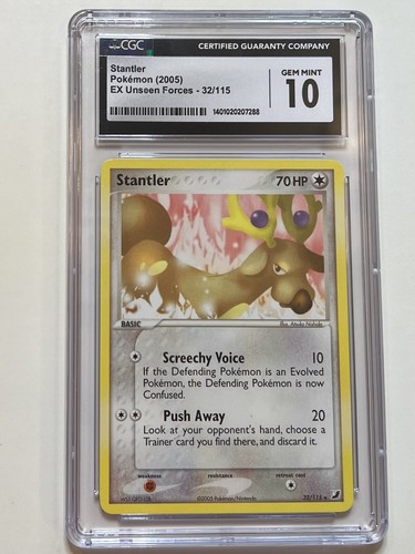 Stantler graded CGC 10 for sale on eBay
