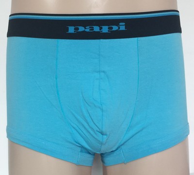 Cheap Price papi Men cotton underwear comfortable Blue boxer shorts trunk size L PP02 Cheap Price papi Men cotton underwear comfortable Blue boxer shorts trunk size L PP02