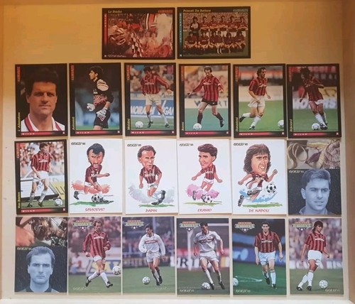 Score Calcio Gold 92-93 Italian Football Cards - 20x Milan Cards (LOD 2)