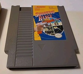 1989 NES Nintendo Shooting Range BOX GAME (NO MANUAL)